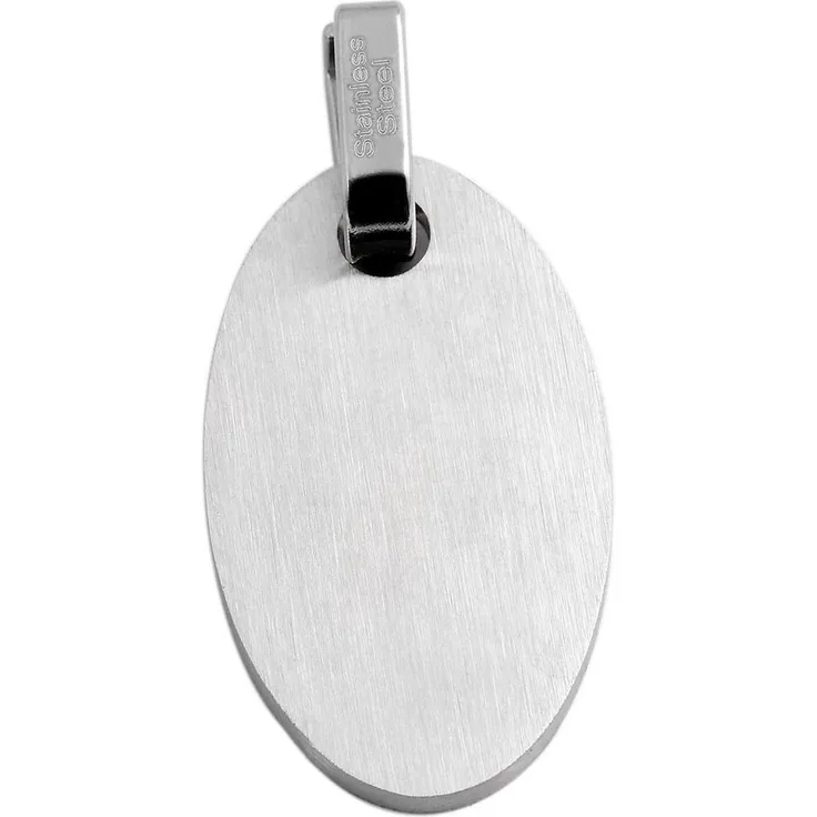 Adelia´s Kettenanhänger 2025, Edelstahl Schmuck Anhänger mit einzigartigem Design, 1.7 cm, 6.3 g