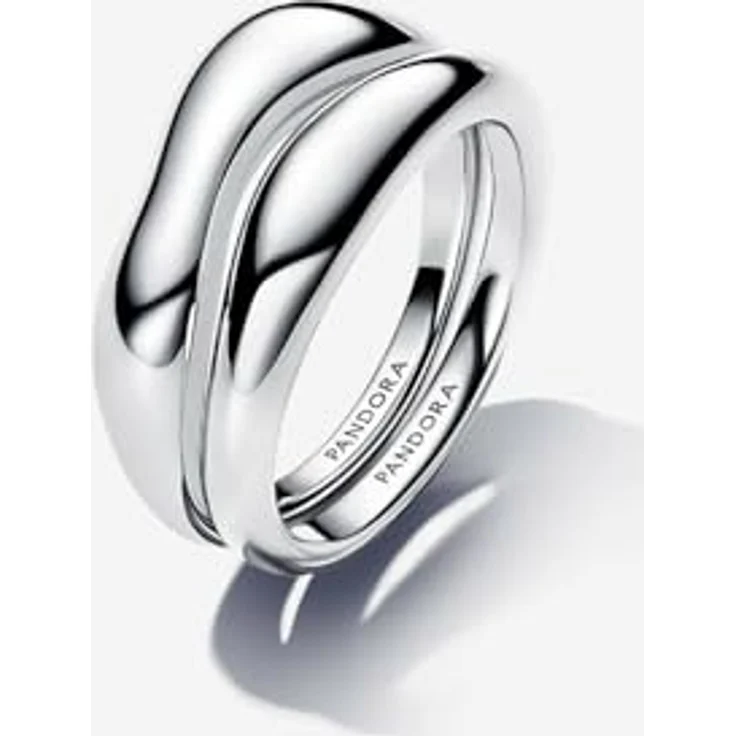 PANDORA Sterling Silver 193264C00, Damenring Set aus Sterlingsilber – Bild 2