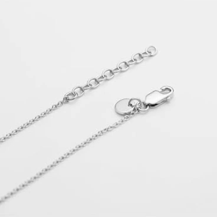Guido Maria Kretschmer Damen-Halskette 925er Silber mit Zirkonia, One Size, Silber 32030285 – Bild 4