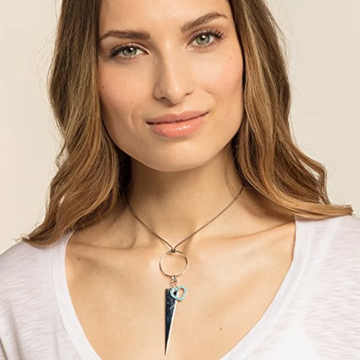 THOMAS SABO Damen Charm-Anhänger Dreieck, 925 Sterlingsilber, modischer Charm mit Karabinerhaken – Bild 2