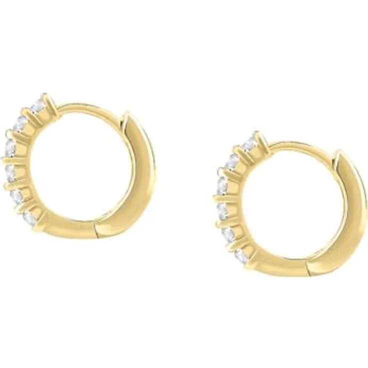 CHRIST Creolen 89080789, elegante Ohrschmuck in edlem Design – Bild 4