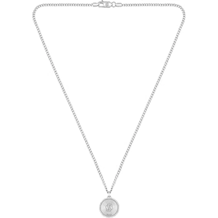 BOSS Jewelry Halskette mit Kompass-Anhänger für Herren Kollektion NORTH aus hypoallergenem Edelstahl, 558 mm Länge – Bild 2