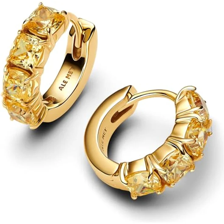 Pandora Creolen Timeless 263851C02, elegante Ohrringe in zeitlosem Design – Bild 2