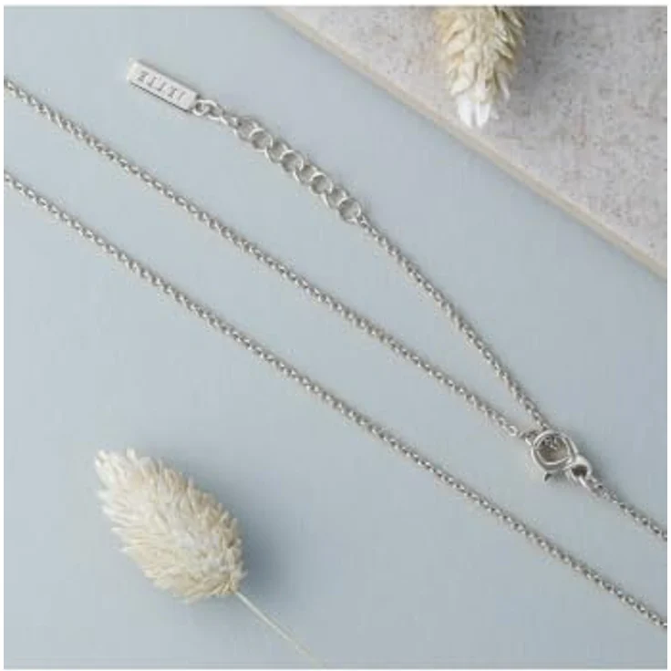 JETTE Damen-Kette 925er Silber, recycelt, One Size, Silber 32028452 – Bild 3