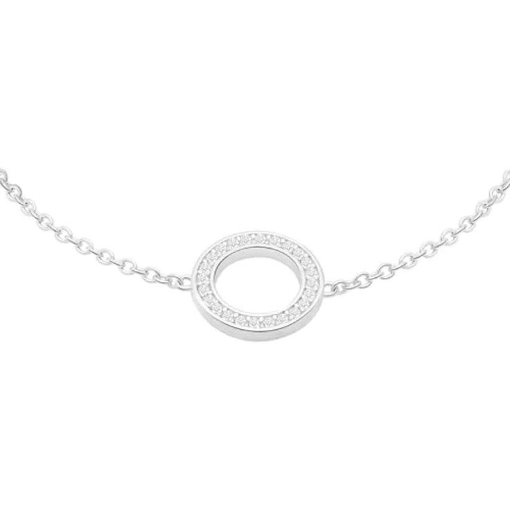 s.Oliver Bracelet, elegantes Armband aus 925er Sterlingsilber, verstellbar bis 21 cm, wasserfest & hautfreundlich, silber – Bild 3