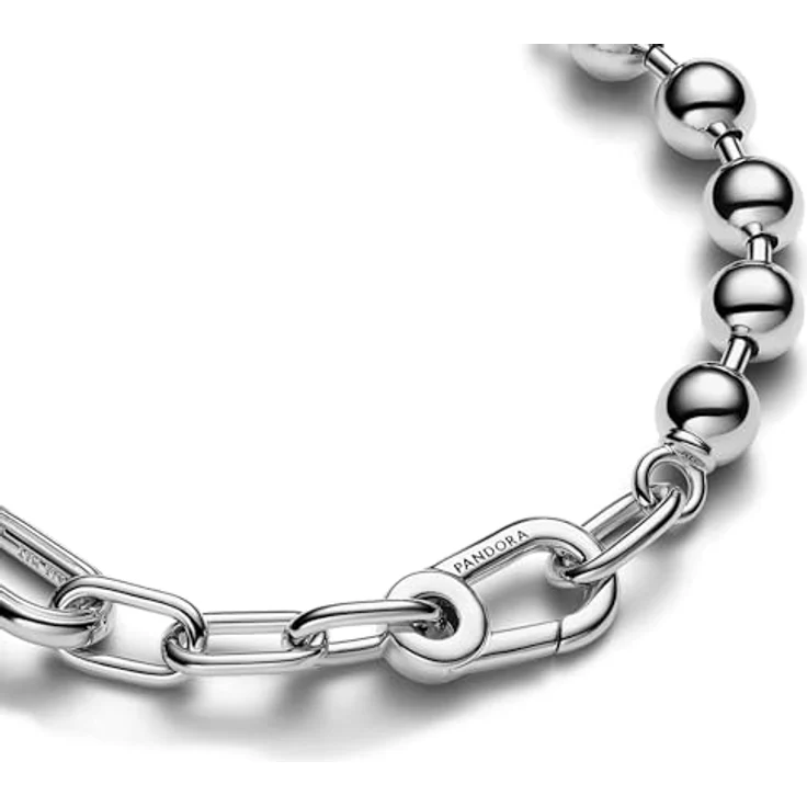 PANDORA ME Metallperlen & Gliederkettenarmband, aus Sterling Silber, 16cm, kompatibel mit ME-Kollektion, 592793C00-2 – Bild 2