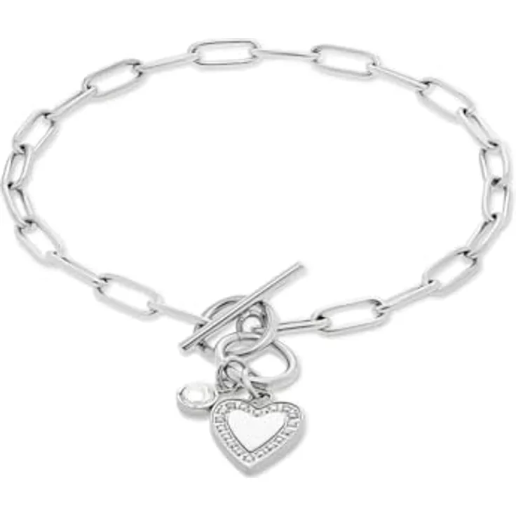 Guido Maria Kretschmer Damen-Armband Edelstahl mit Zirkon, One Size
