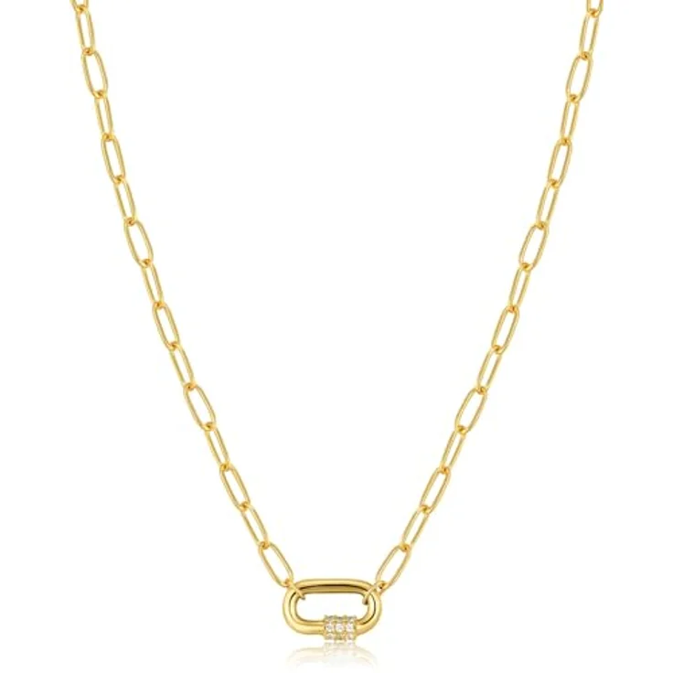 ANIA HAIE Ania Haie Collar Mujer N031-01G-G, Damen-Halskette 40 cm, goldfarben – Bild 4