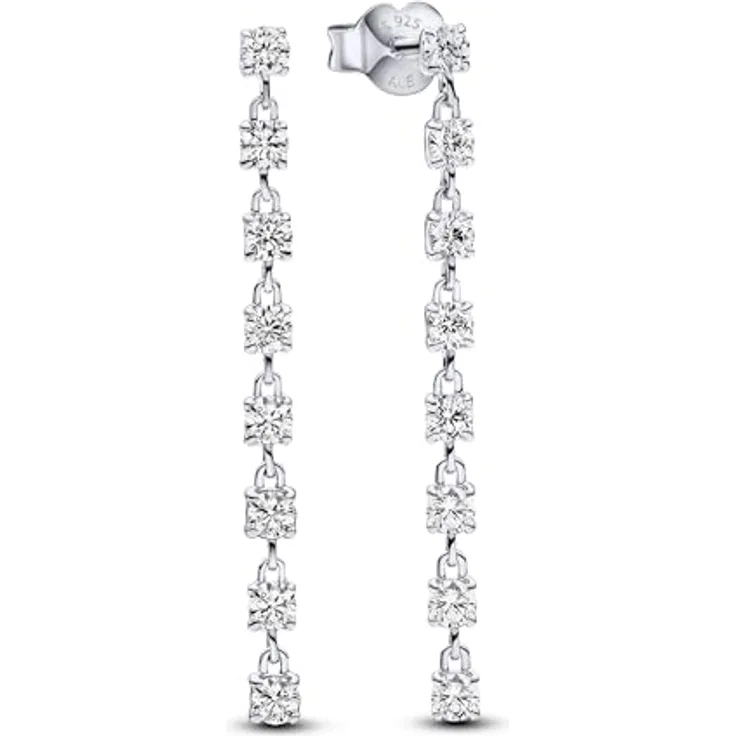 Pandora Ohrhänger Timeless 293159C01, eleganter Schmuck in Silber