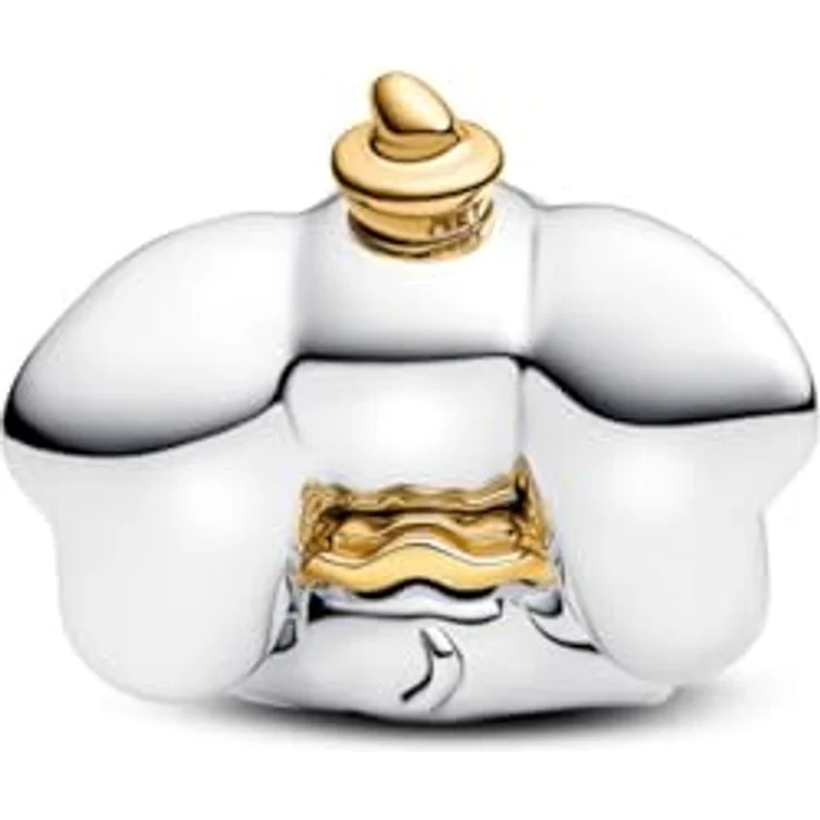 PANDORA Disney Dumbo Charm, Sterling Silber mit 14 Karat Vergoldung, schimmernde Emaille, kompatibel mit Moments, 764023C01 – Bild 3