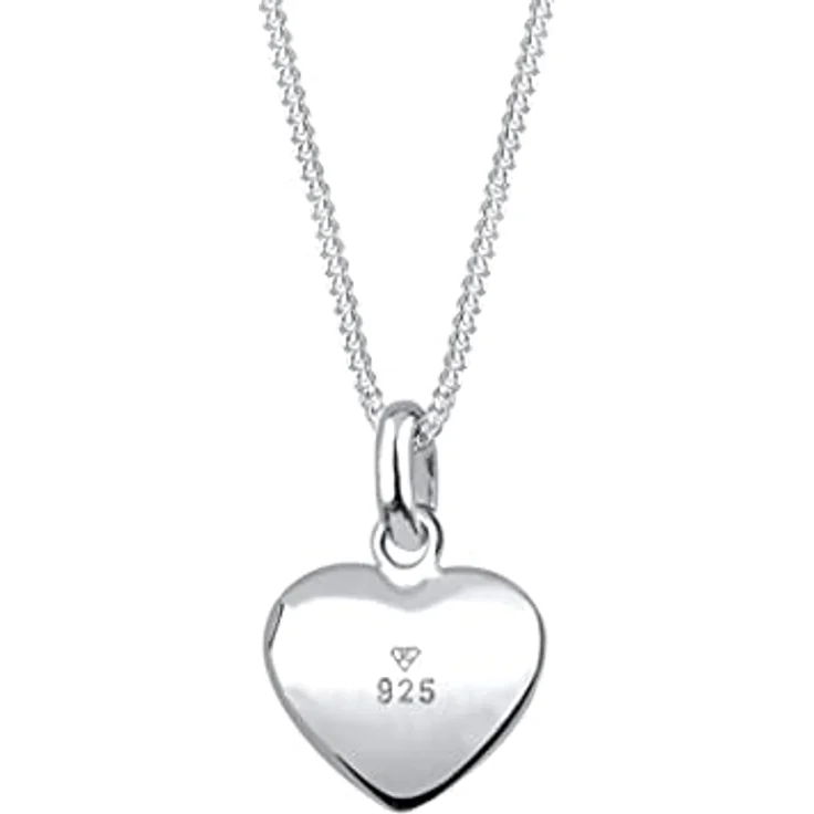 Elli Halskette Damen Herz Anhänger Klassisch Filigran in 925 Sterling Silber, handgefertigt und anlaufgeschützt – Bild 4