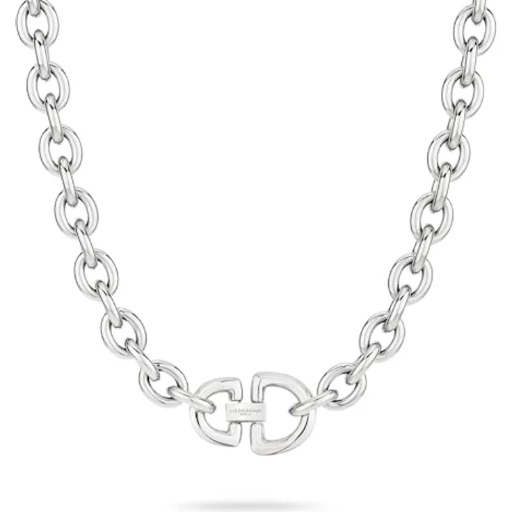 Liebeskind Berlin Halskette LJ-1511-N-45, Edelstahl Gliederkette 45 cm, Silber mit Juwelierschließe – Bild 1