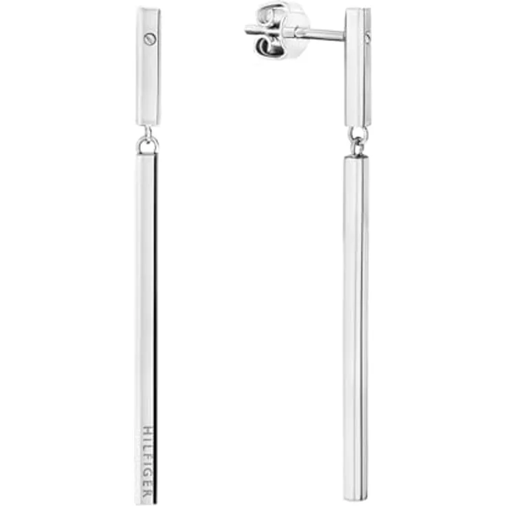 Tommy Hilfiger Ohrhänger LINEAR 2780954, eleganter Modeschmuck in zeitlosem Design