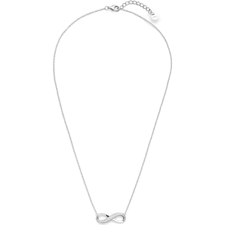 s.Oliver Necklace - Elegante Ankerkette aus 925er Silber, 45 cm - wasserfest & hautfreundlich – Bild 3