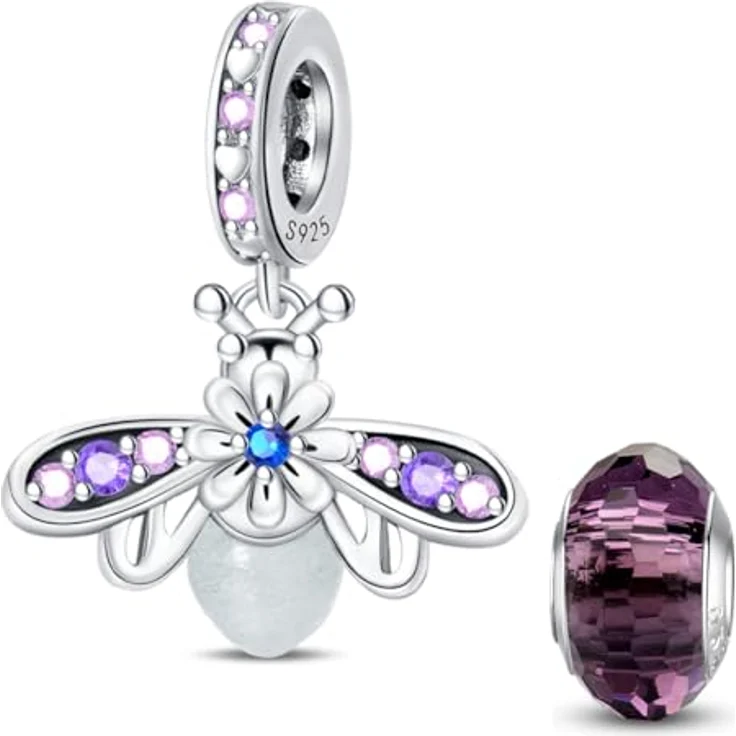 HappyStar 925 Sterling Silber Star Wars Harry Charms, Dangle Anhänger für Pandora Armbänder, inkl. gratis Isolationsperle, ideales Geschenk für Frauen und Mädchen – Bild 1