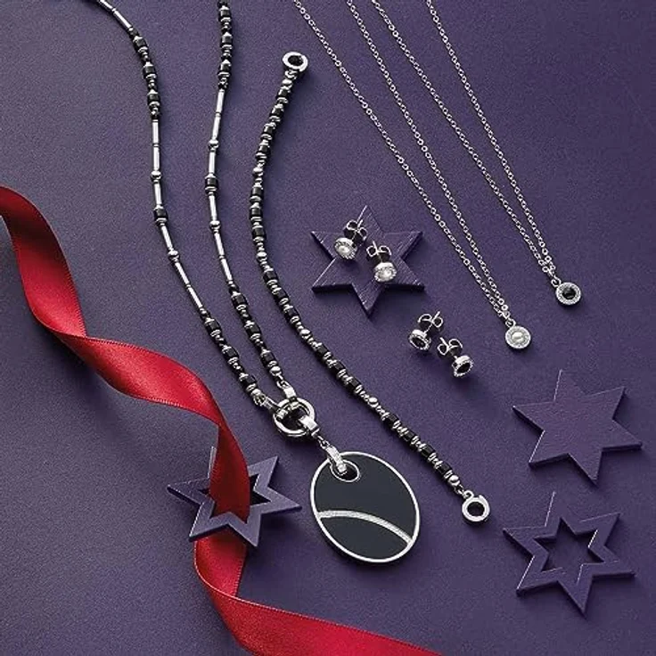 JEWELS BY LEONARDO Ohrstecker Isa, silberfarbener Edelstahl mit weißen Imitationsperlen und Zirkonia Steinchen, 1 Paar – Bild 4