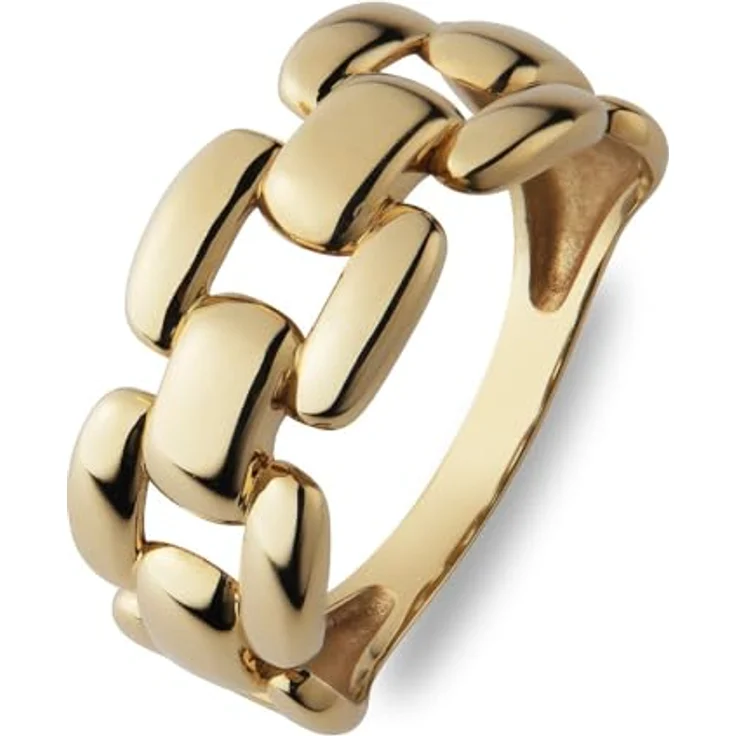 CHRIST Damenring 585er Gelbgold, Größe 56, eleganter Schmuck für Damen – Bild 1