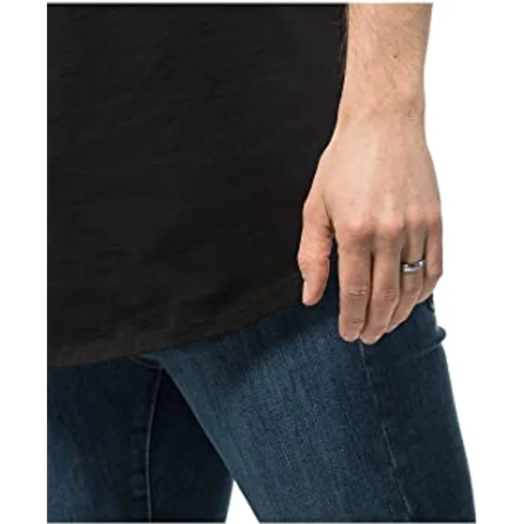 FAVS Herrenring Edelstahl 60, Silber, vielseitig tragbar mit 0,5 cm Breite und original Geschenkbox – Bild 3