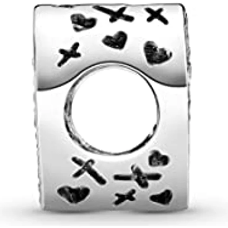 Pandora Charm Moments Funkelndes Freihand-Herz 798692C01, Charm-Anhänger mit funkelndem Design – Bild 3