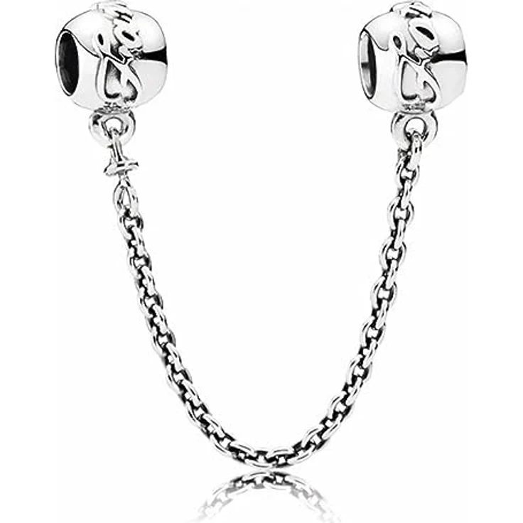 PANDORA Damen-Bead-Zwischenelement Family Forever, 925 Silber, kompatibel mit Pandora Moments Armbändern – Bild 1
