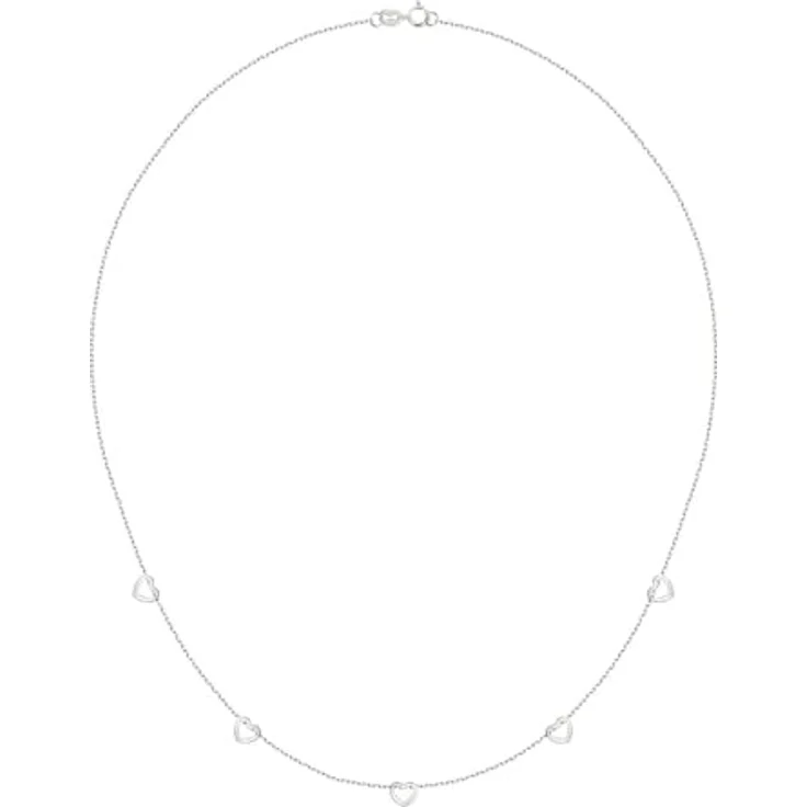 CHRIST Damen-Halskette 585er Weißgold, zeitloses Schmuckstück, One Size, Artikelnummer 89131359 – Bild 2