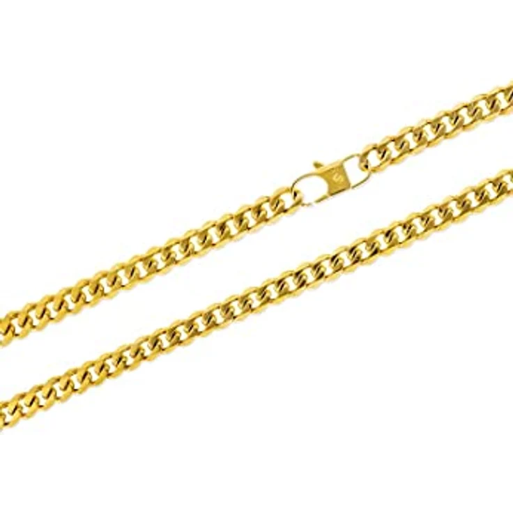 FAVS Herren-Kette Edelstahl, 60 cm Collierketten-Design, Geschenkbox enthalten – Bild 2