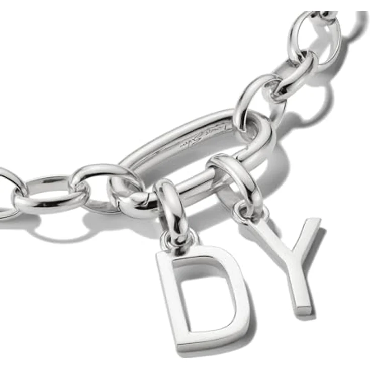 Thomas Sabo Charm Club Connect Charm-Anhänger Buchstabe Y, Recyceltes 925 Silber mit filigraner Öse, flexible Tragevarianten – Bild 2