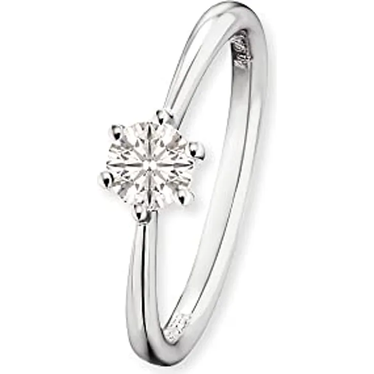 Engelsrufer Damenring ERR-SHINY-ZI-50, eleganter Schmuckring aus hochwertigem Material
