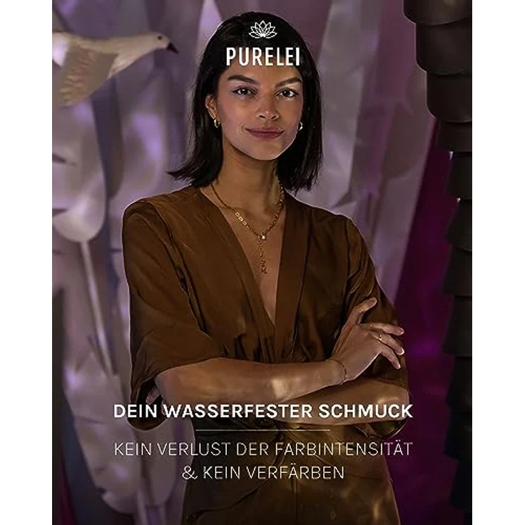 Purelei Zodiac Halskette Damen Edelstahl, Wasserfest und verstellbar, 50 cm, eleganter Damenschmuck mit astrologischem Anhänger, langlebig und perfekt für jeden Anlass – Bild 5