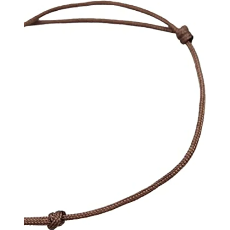 Elli Armband Damen Kleeblatt Anhänger Glück, 925 Sterling Silber vergoldet mit Nylon, anlaufgeschützt, handgefertigt – Bild 5