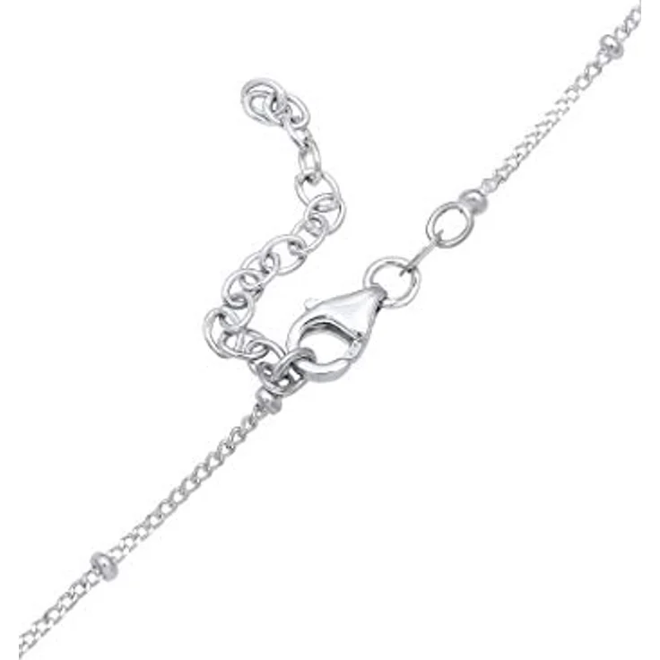 Elli Halskette Damen Choker Kugel Kreuz aus 925 Sterling Silber, anlaufgeschützt, handgefertigt – Bild 5