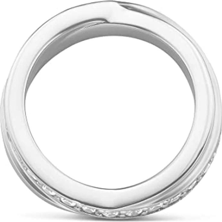 JETTE Damenring 31, 925er Silber mit 51 Zirkonia, elegantes Design von Jette Joop – Bild 2