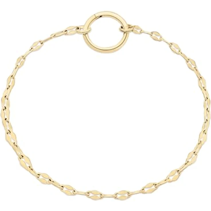 Tamaris Damen Armband TJ-0687-B-21, Edelstahl mit IP Gold Finish, Schanierverschluss, 18 cm, im Stoffbeutel – Bild 1
