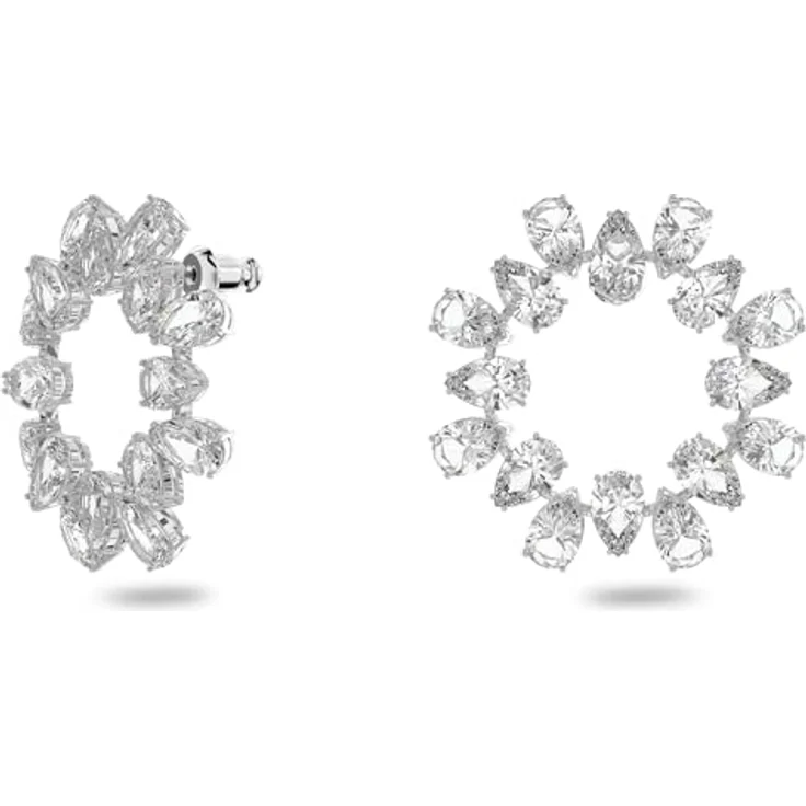 Swarovski Ohrstecker Matrix Pear 5601509, Silber mit Swarovski-Kristall, elegantes Design für jeden Tag – Bild 2