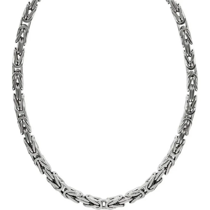 Firetti Königskette aus Silber 925, Halsschmuck ohne Anhänger, Made in Germany