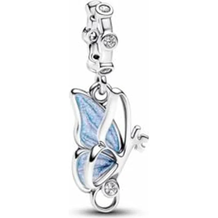 PANDORA Charm-Anhänger Silber Schmetterling mit Zirkonia, 794241C01 – Bild 2