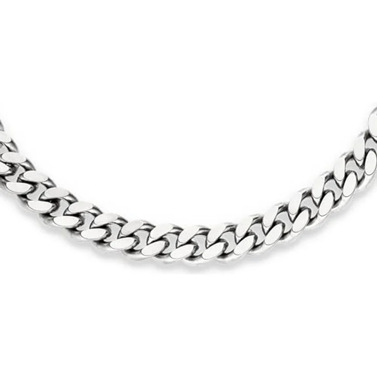 s.Oliver Herren Bracelet, Armband aus mattiertem Edelstahl, Silber, verstellbar bis 22 cm, wasserfest & hautfreundlich – Bild 2
