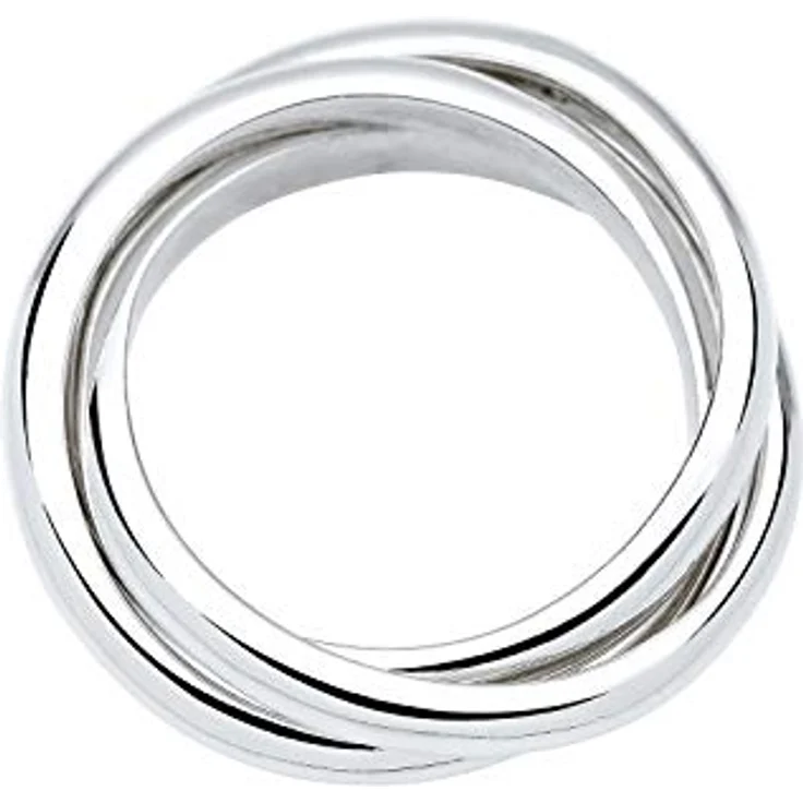 Elli Ring Damen Trio Wickel Basic, 925 Sterling Silber, handgefertigt, anlaufgeschützt – Bild 3
