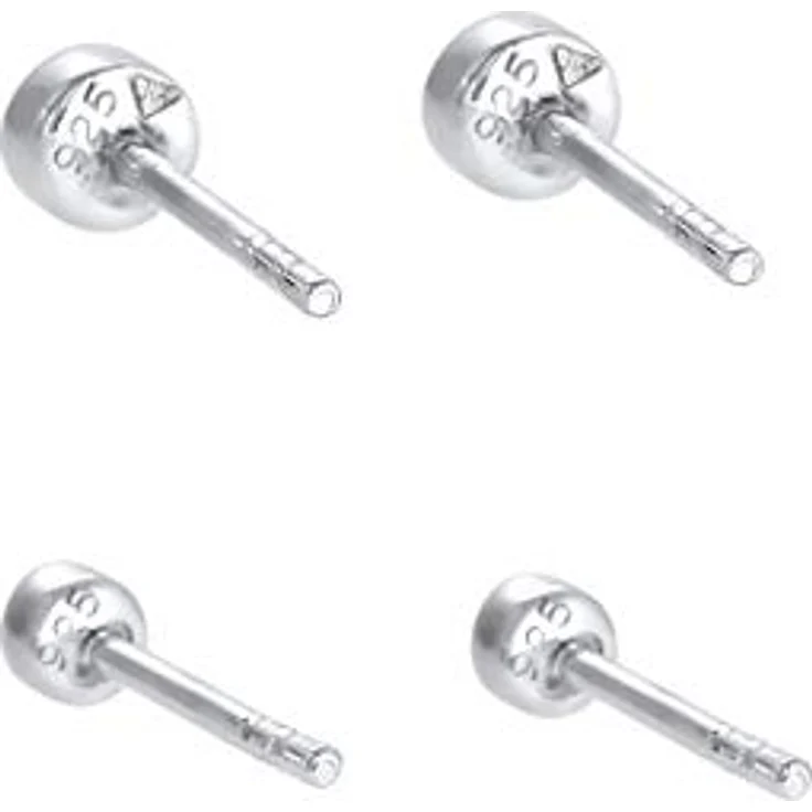 Elli Ohrringe Damen Ohrstecker 2er Set mit Swarovski Kristall, 925 Sterling Silber – Bild 4