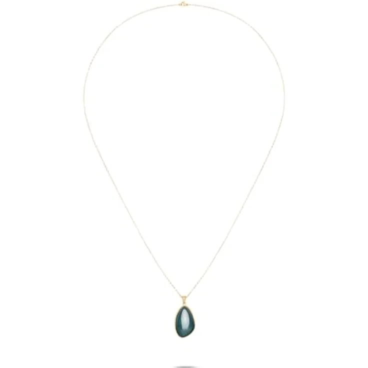 s.Oliver Halskette - Elegante Gliederkette aus poliertem Edelstahl - IP Gold, 80 cm, wasserfest & hautfreundlich – Bild 3