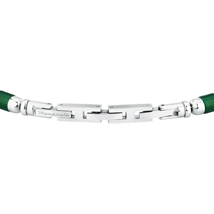 Maserati Herrenarmband ICONIC-Kollektion, aus Stahl mit Steinen, 21,5 cm, JM334AVD48 – Bild 3