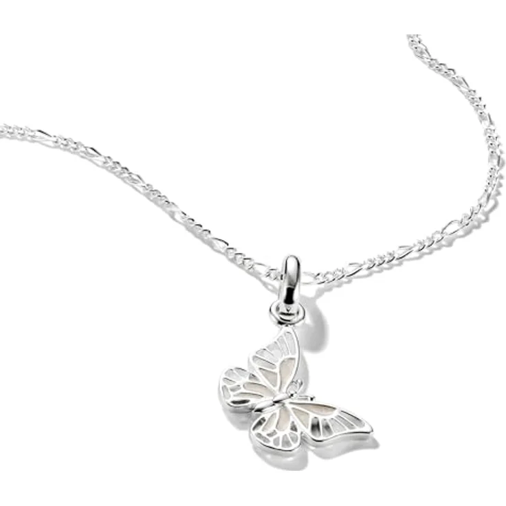 Thomas Sabo Charm Club Connect Charm-Anhänger Schmetterling, recyceltes 925 Silber mit Kaltemail, flexible Tragevarianten – Bild 2