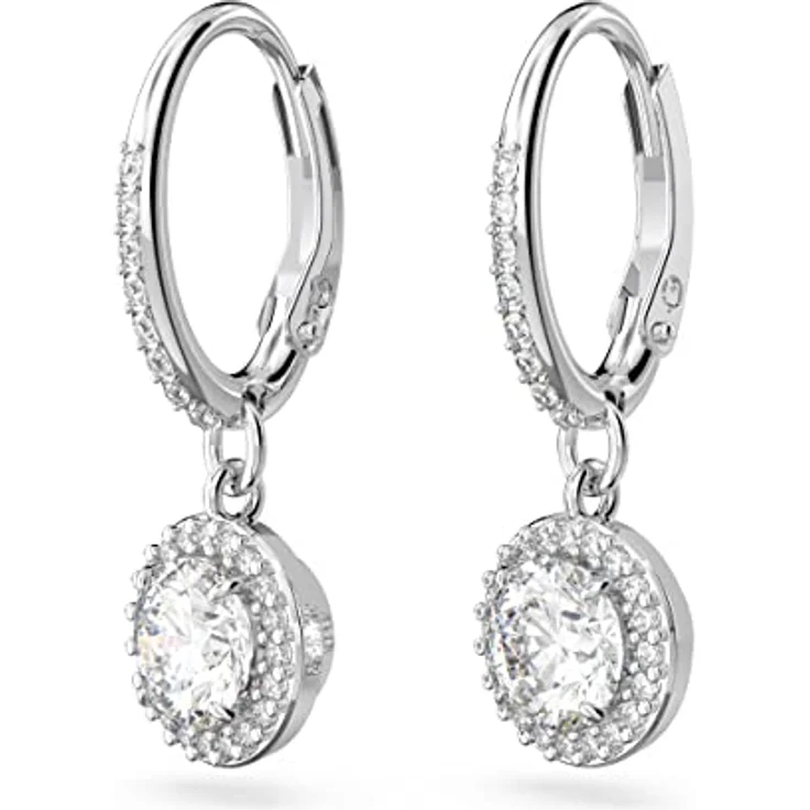 Swarovski Constella Kristallschmuck-Kollektion, Halskette, Ohrringe und Armband, transparent, Messing, Cubic Zirkonia, One Size – Bild 2