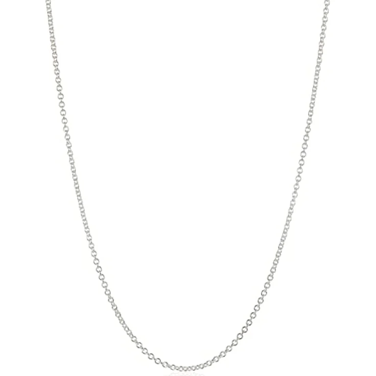 THOMAS SABO Ankerkette 925 Sterling Silber KE1105-001-12-L50V, hochwertige Damen-Halskette mit Karabinerverschluss, ideal für Charm-Armbänder und Anhänger – Bild 1
