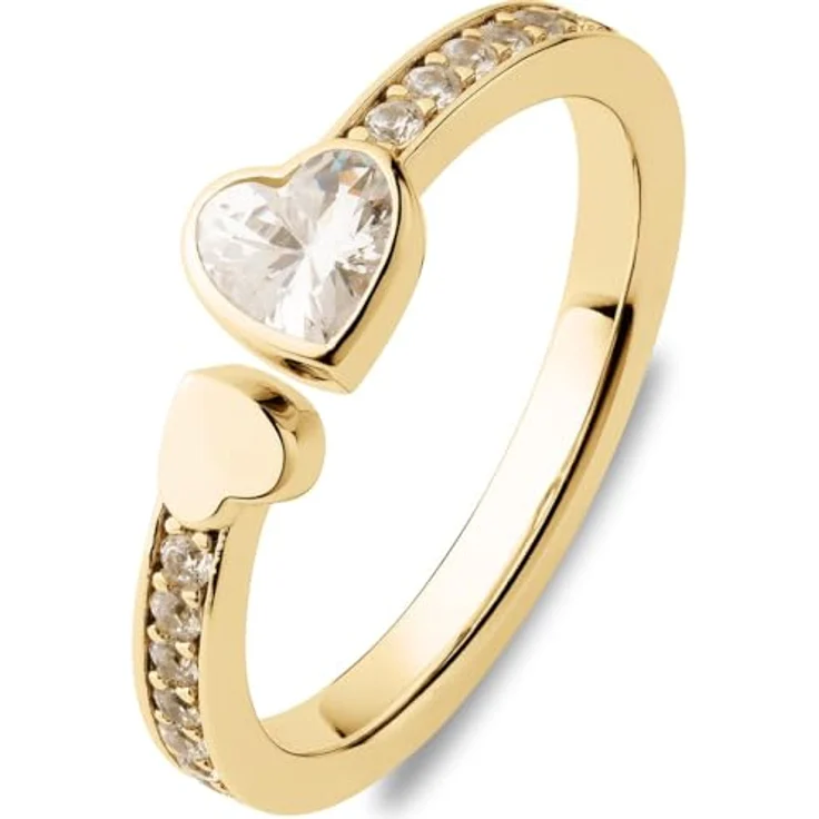 JETTE Damenring DIAMOND 89217395, eleganter Schmuck mit funkelndem Design – Bild 1