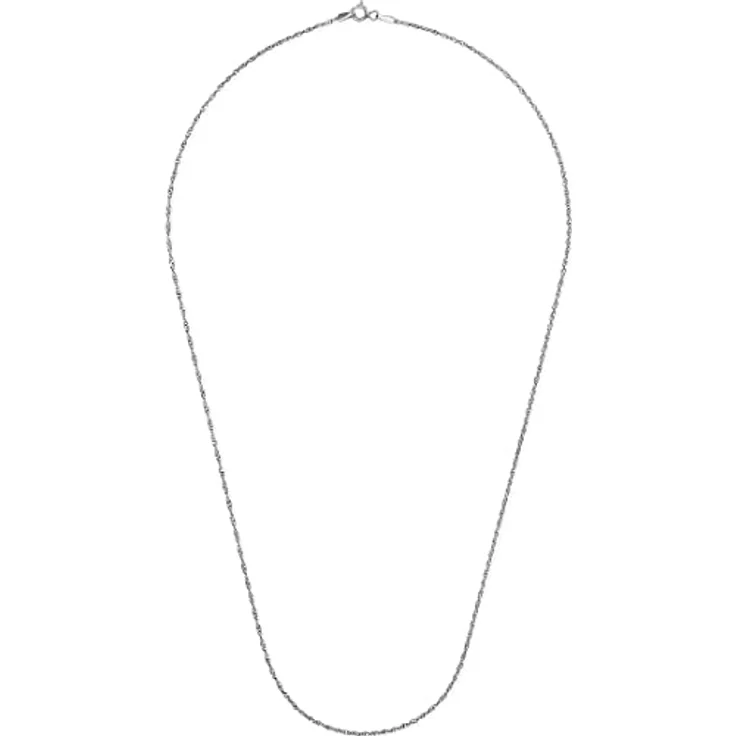 FAVS Damen-Halskette 925er Silber, 50 cm lang, in Geschenkbox – Bild 3