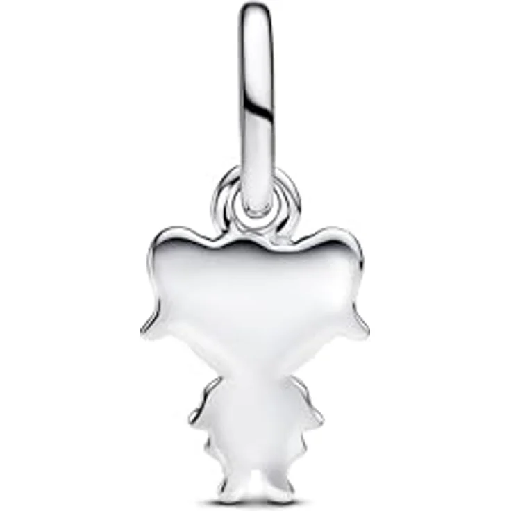 PANDORA Moments Happy Girl Charm-Anhänger aus Sterling Silber mit vergoldeter Metalllegierung, kompatibel mit Moments und ME Armbändern, 763601C00 – Bild 2
