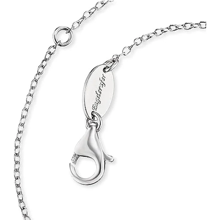 Engelsrufer Damen Armband, Bicolor Sterling Silber mit Herzflügel Anhänger und Zirkonia, längenverstellbar (17–20 cm), nickelfrei, allergikerfreundlich – Bild 3