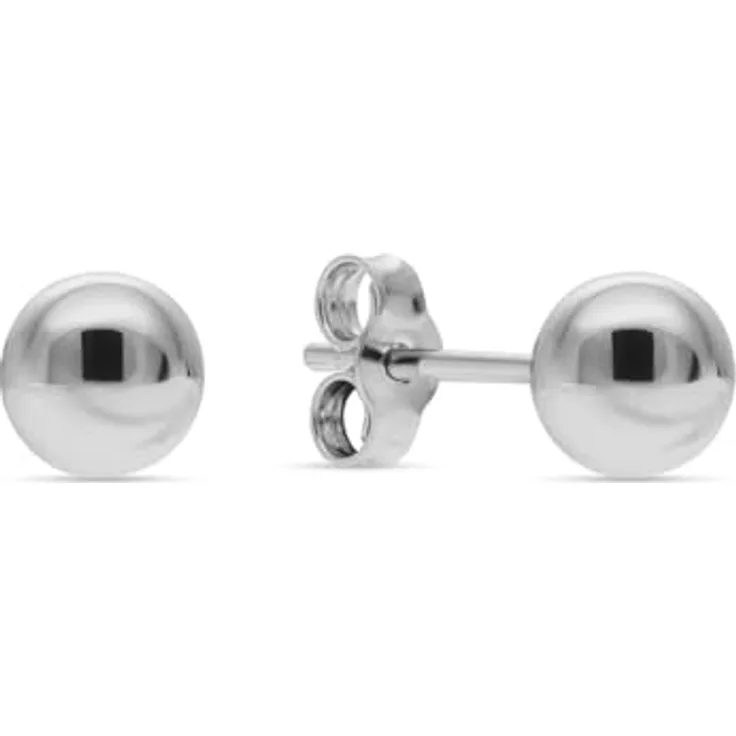 CHRIST Ohrstecker 89078105, elegante Schmuckstücke aus hochwertigem Material, silber
