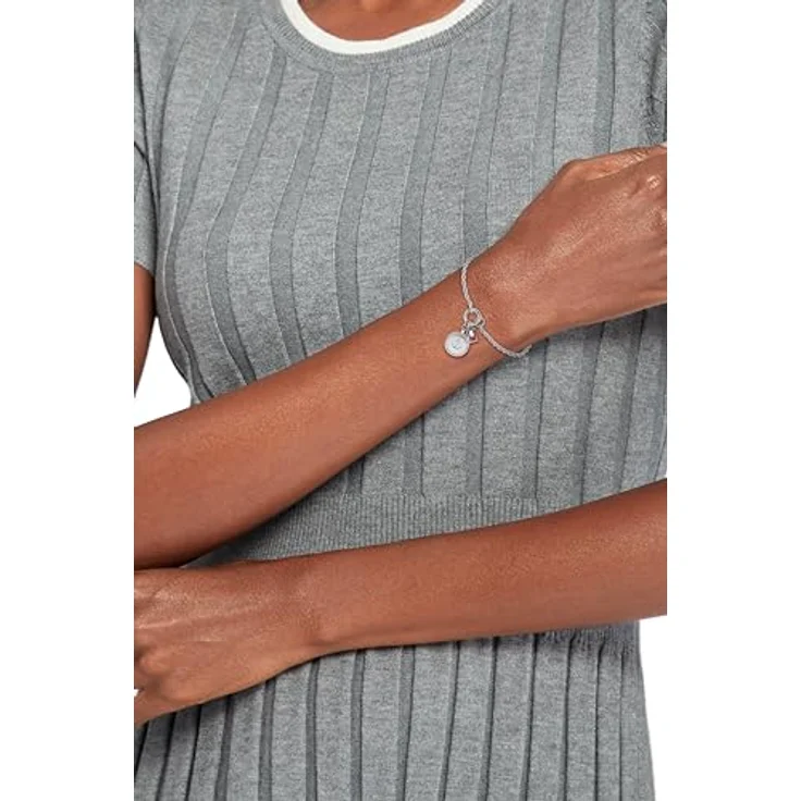 Tommy Hilfiger Jewelry Armband mit Ankeranhänger, maritimer Charms-Stil, Edelstahl, verstellbare Länge 16–18 cm, Karabinerverschluss – Bild 2